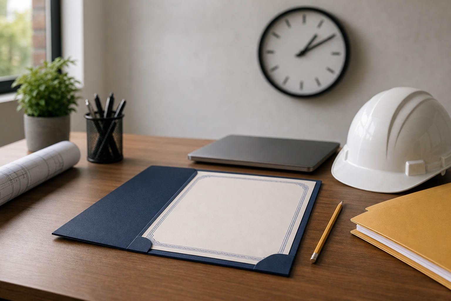 Contractor certificate desk setup for insurance document request guidance